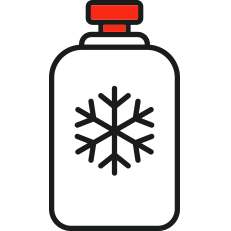 Recarga de gas refrigerante