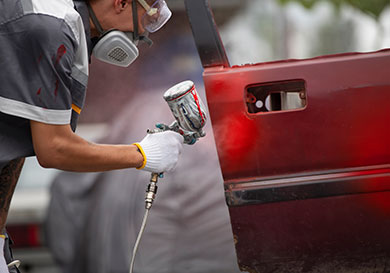 Servicio de chapa y pintura para flotas | Mantenimiento y reparación de flotas de vehículos en Madrid