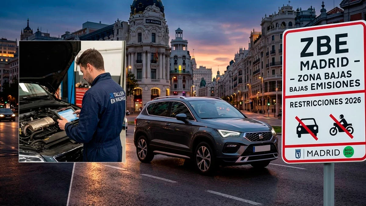 ZBE Madrid 2026: Guía completa de restricciones, cambios para residentes y mantenimiento preventivo